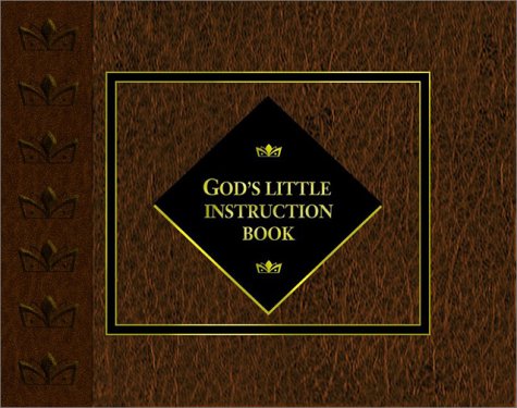 God's Little Instruction Book (God's Little Instruction Books) Cover