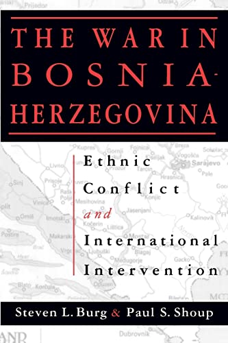 The War in Bosnia-Herzegovina  Cover
