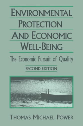 Environmental protection and economic well-being Cover