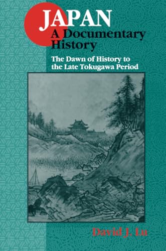 Japan: A Documentary History  Cover