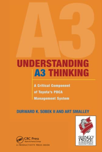 Understanding A3 thinking Cover
