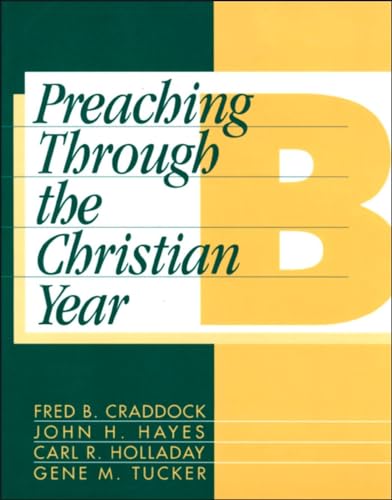 Preaching through the Christian year. Cover