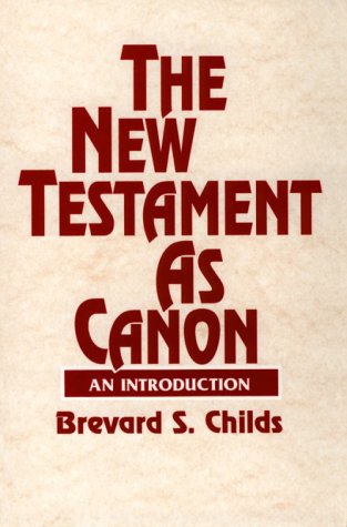 The New Testament as canon Cover