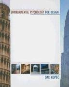 Environmental psychology for design Cover