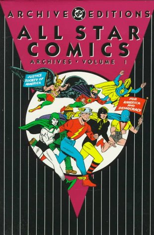 All Star Comics Archives, Vol. 1 Cover