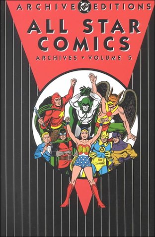 All Star Comics Archives, Vol. 5 Cover