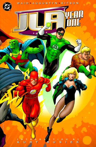 JLA, year one Cover