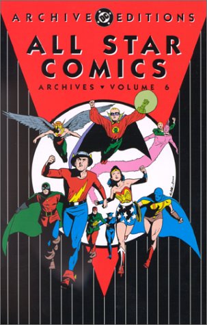 All Star Comics Archives, Vol. 6 Cover