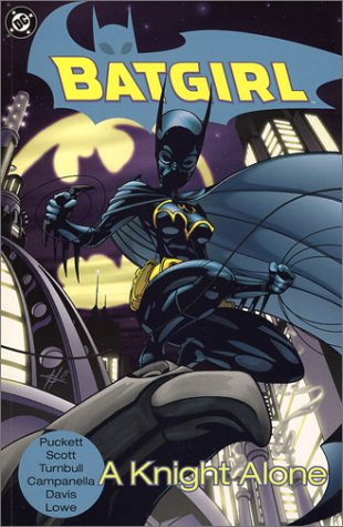 Batgirl, a knight alone Cover