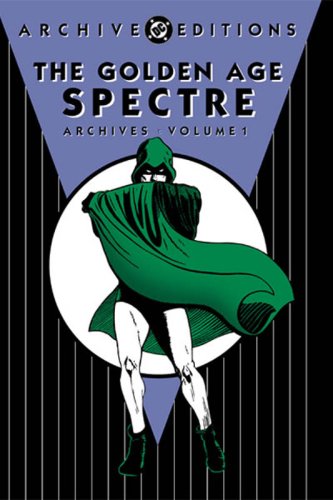 The Golden Age Spectre archives. Cover