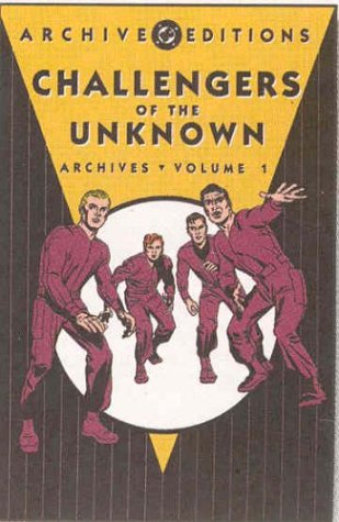 Challengers of the Unknown archives. Cover