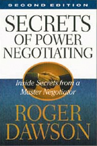 Secrets of Power Negotiating Cover