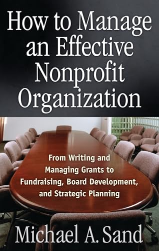 How to manage an effective nonprofit organization Cover