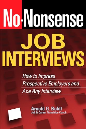 No-Nonsense Job Interviews Cover
