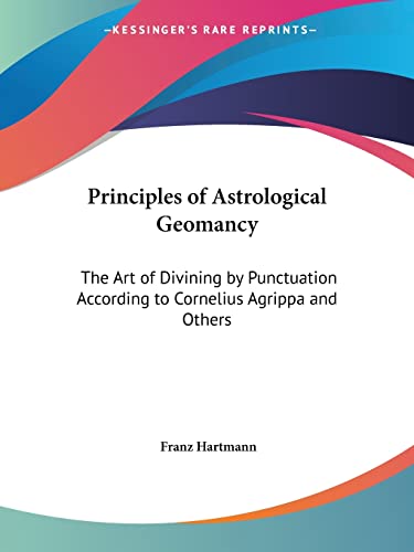 Principles of Astrological Geomancy Cover