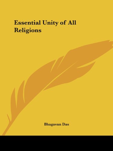 Essential Unity of All Religions Cover