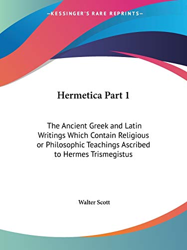 Hermetica, Part 1 Cover