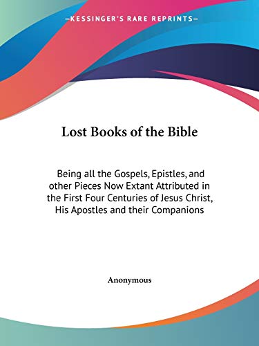 Lost Books of the Bible Cover