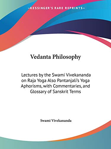 Vedanta Philosophy Cover
