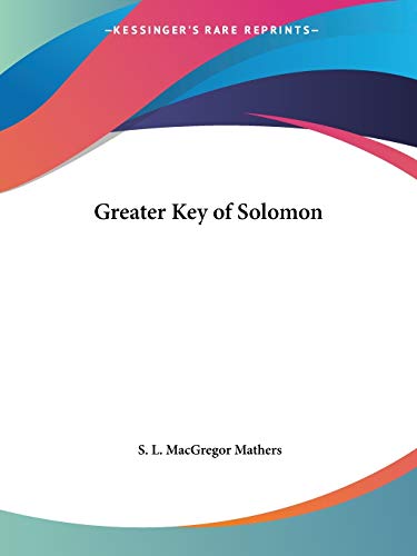 Greater Key of Solomon Cover