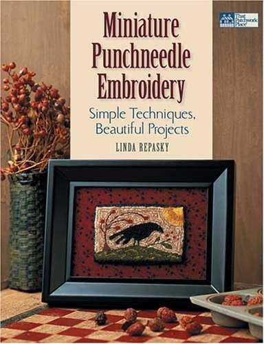 Miniature punchneedle embroidery Cover