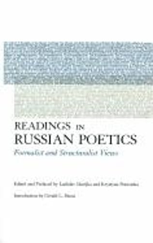 Readings in Russian poetics Cover