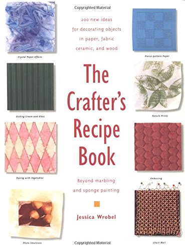 The Crafter's Recipe Book Cover