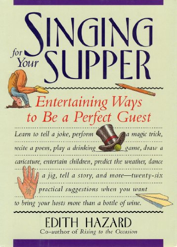 Singing for your supper Cover