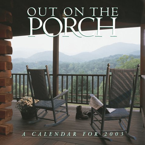 Out on the Porch Calendar 2003 Cover