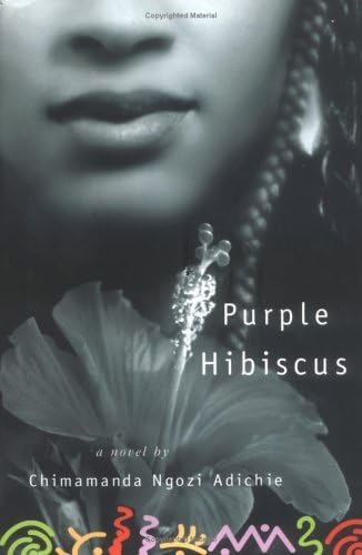 Purple hibiscus Cover