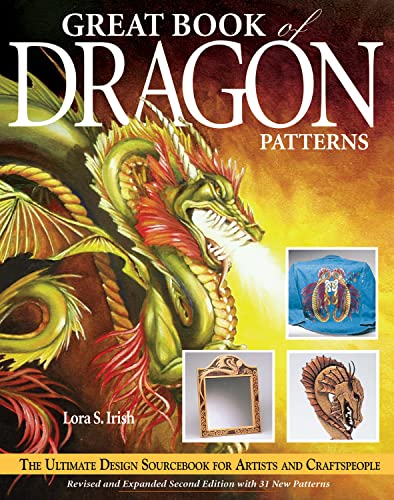 Great Book of Dragon Patterns Cover