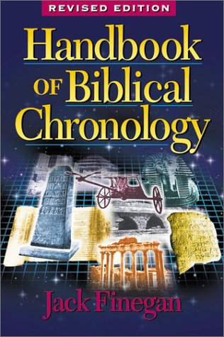 Handbook of biblical chronology Cover