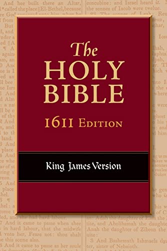 The KJV Bible 1611 Edition Cover