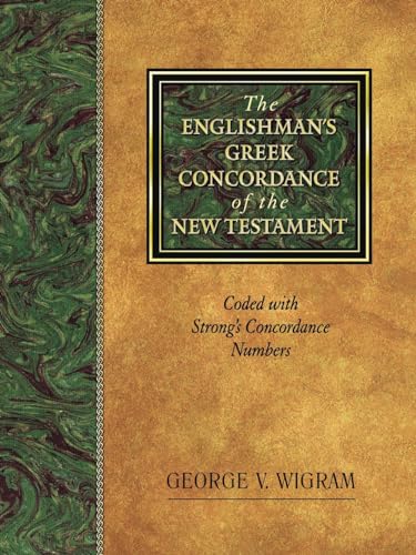 The Englishman's Greek concordance of the New Testament Cover