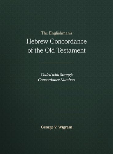 The Englishman's Hebrew concordance of the Old Testament Cover