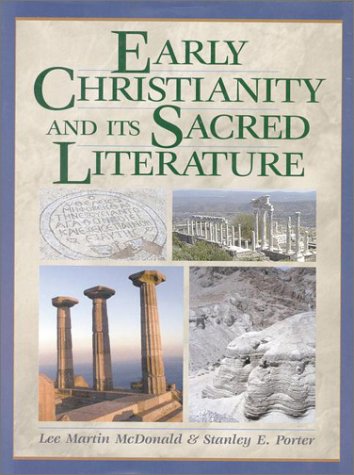 Early Christianity and its sacred literature Cover