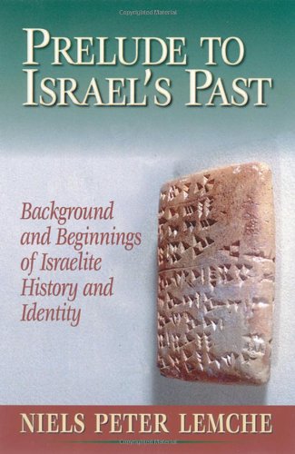Prelude to Israel's past Cover