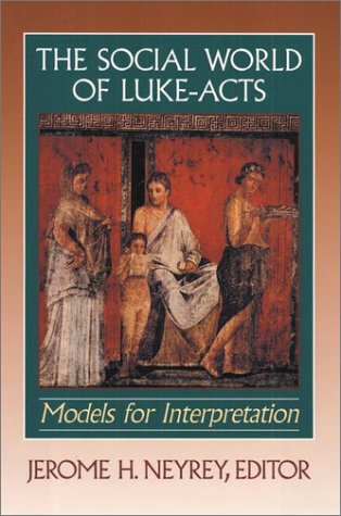 The social world of Luke-Acts Cover