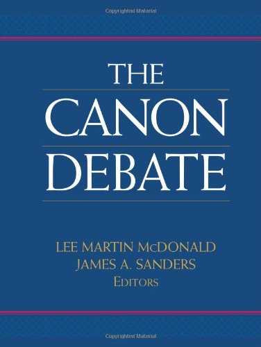 The Canon Debate Cover