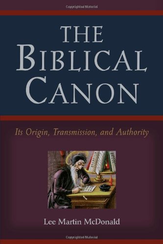 The Biblical Canon Cover