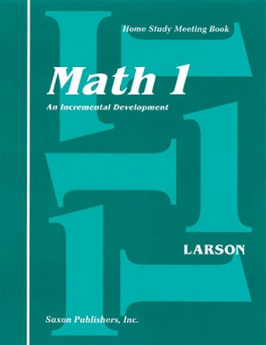 Math 1 Cover