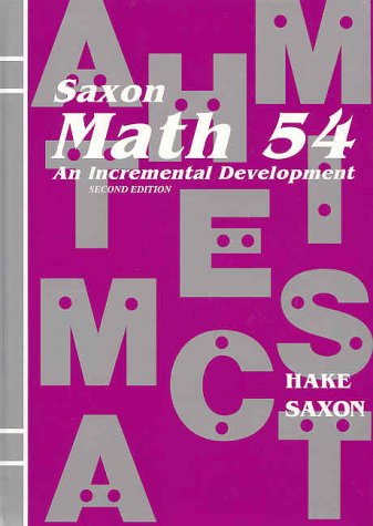 Math 54 Cover