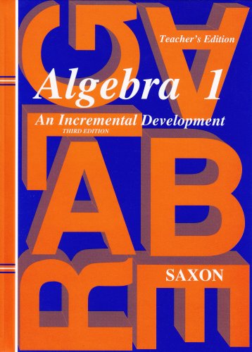 Algebra 1 Cover