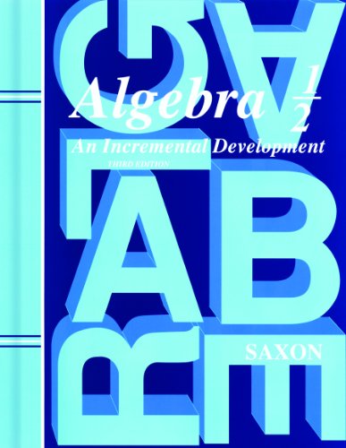 Algebra 1/2 Cover