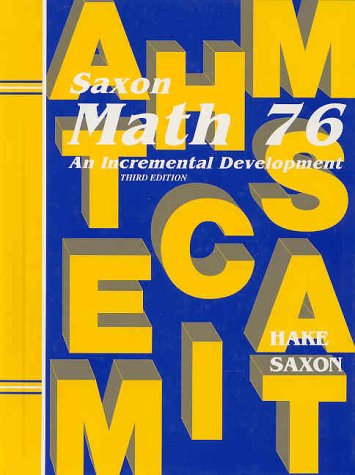 Math 76 Cover