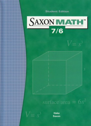 Saxon math Cover