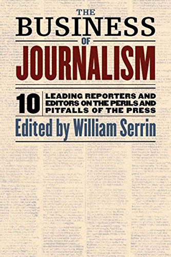 The business of journalism Cover