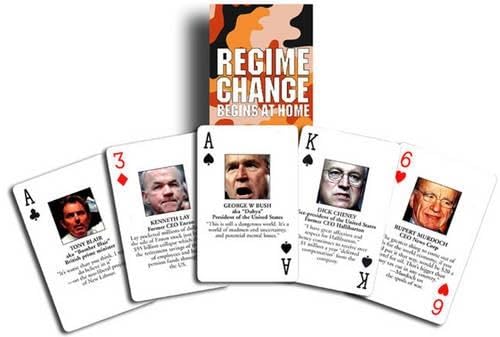 Regime Change Begins at Home Cover