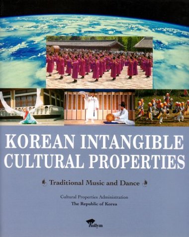 Korean intangible cultural properties. Cover