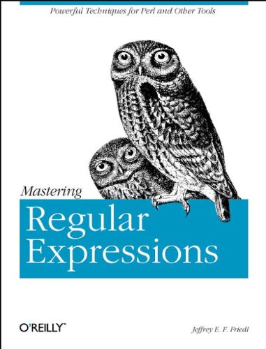 Mastering Regular Expressions Cover